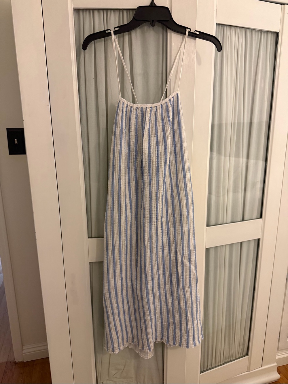 Women’s H&M Blue & White Striped Dress
